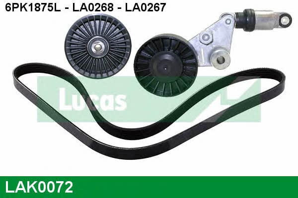 Lucas Engine Drive LAK0072 Lichtmaschine Riemen Set LAK0072: Kaufen Sie zu einem guten Preis in Polen bei 2407.PL!