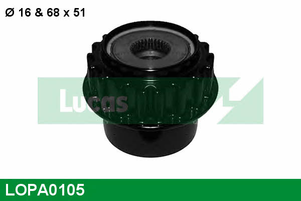 Lucas engine drive LOPA0105 Freewheel clutch, alternator LOPA0105: Buy near me in Poland at 2407.PL - Good price!