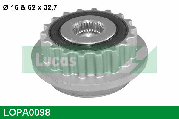Lucas Engine Drive LOPA0098 Generatorfreilauf LOPA0098: Kaufen Sie zu einem guten Preis in Polen bei 2407.PL!