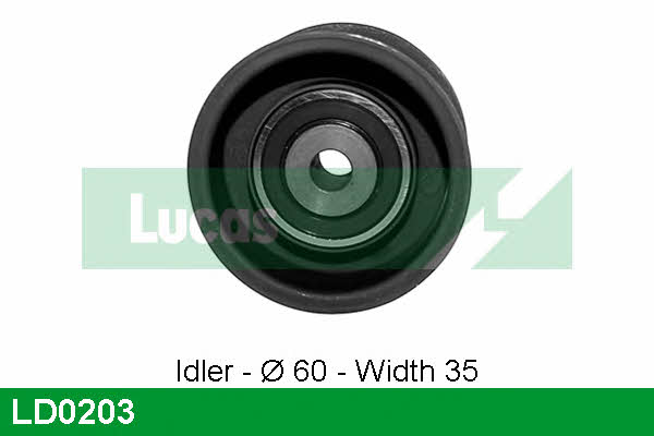 Lucas engine drive LD0203 Ролик ремня ГРМ LD0203: Отличная цена - Купить в Польше на 2407.PL!