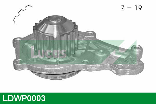 Lucas engine drive LDWP0003 Water pump LDWP0003: Buy near me in Poland at 2407.PL - Good price!