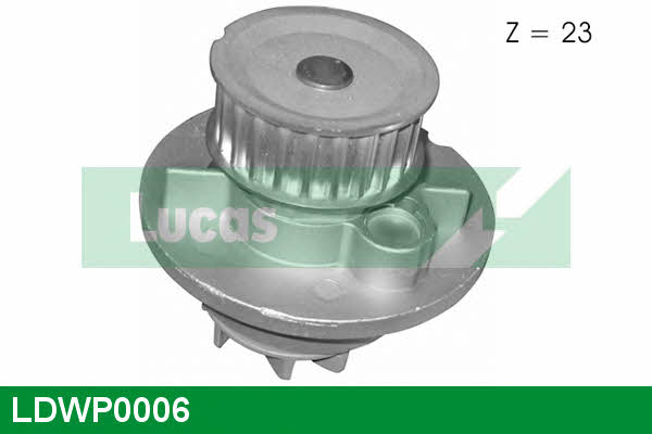 Lucas engine drive LDWP0006 Water pump LDWP0006: Buy near me in Poland at 2407.PL - Good price!