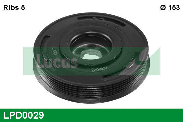 Lucas engine drive LPD0029 Pulley crankshaft LPD0029: Buy near me in Poland at 2407.PL - Good price!