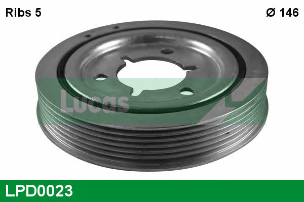 Lucas engine drive LPD0023 Pulley crankshaft LPD0023: Buy near me in Poland at 2407.PL - Good price!