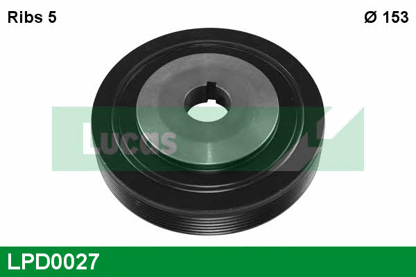 Lucas engine drive LPD0027 Шкив коленчатого вала LPD0027: Отличная цена - Купить в Польше на 2407.PL!