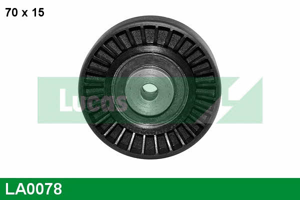 Lucas engine drive LA0078 V-ribbed belt tensioner (drive) roller LA0078: Buy near me at 2407.PL in Poland at an Affordable price!