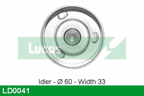 Lucas engine drive LD0041 Ролик ремня ГРМ LD0041: Отличная цена - Купить в Польше на 2407.PL!