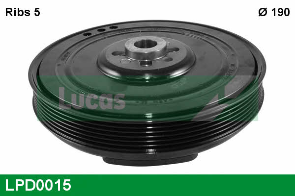Lucas Engine Drive LPD0015 Riemenscheibe kurbelwelle LPD0015: Kaufen Sie zu einem guten Preis in Polen bei 2407.PL!
