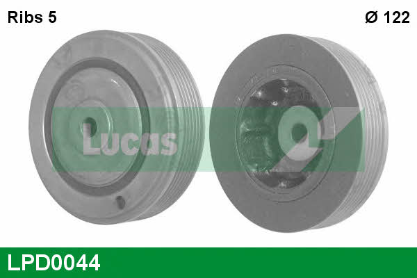 Lucas engine drive LPD0044 Pulley crankshaft LPD0044: Buy near me in Poland at 2407.PL - Good price!