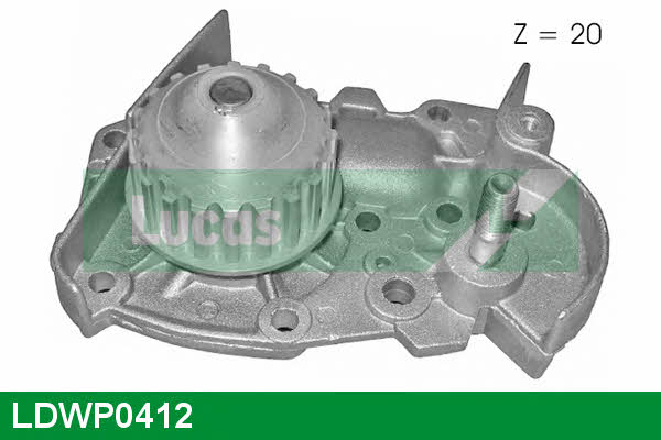 Lucas engine drive LDWP0412 Помпа водяна LDWP0412: Приваблива ціна - Купити у Польщі на 2407.PL!
