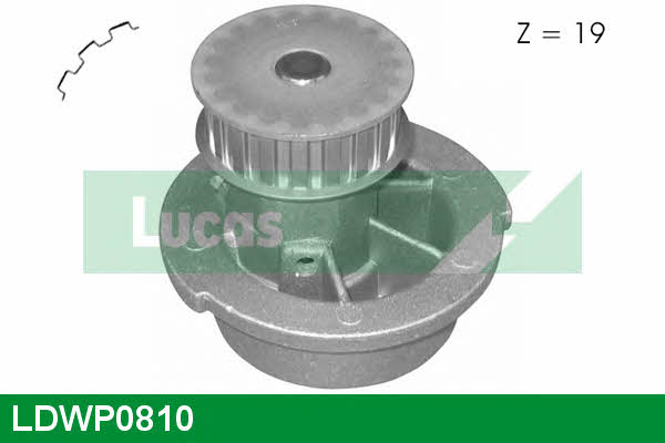 Lucas engine drive LDWP0810 Water pump LDWP0810: Buy near me in Poland at 2407.PL - Good price!