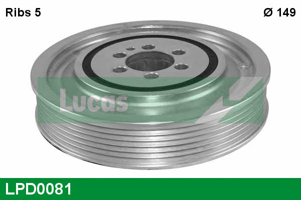Lucas Engine Drive LPD0081 Riemenscheibe kurbelwelle LPD0081: Kaufen Sie zu einem guten Preis in Polen bei 2407.PL!