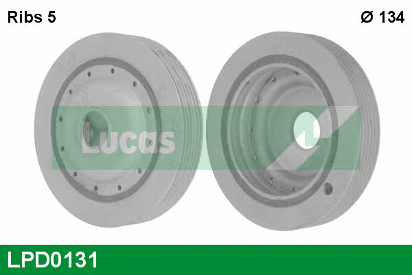 Lucas engine drive LPD0131 Pulley crankshaft LPD0131: Buy near me in Poland at 2407.PL - Good price!