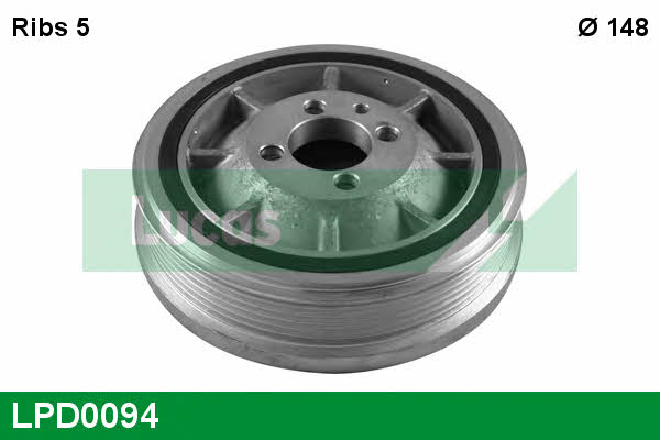 Lucas engine drive LPD0094 Pulley crankshaft LPD0094: Buy near me in Poland at 2407.PL - Good price!