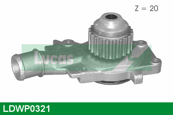 Lucas engine drive LDWP0321 Помпа водяная LDWP0321: Отличная цена - Купить в Польше на 2407.PL!