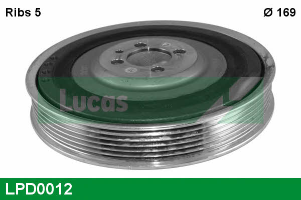 Lucas engine drive LPD0012 Pulley crankshaft LPD0012: Buy near me in Poland at 2407.PL - Good price!