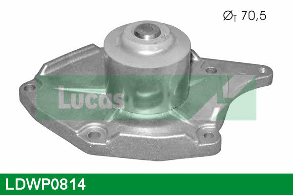 Lucas engine drive LDWP0814 Water pump LDWP0814: Buy near me in Poland at 2407.PL - Good price!