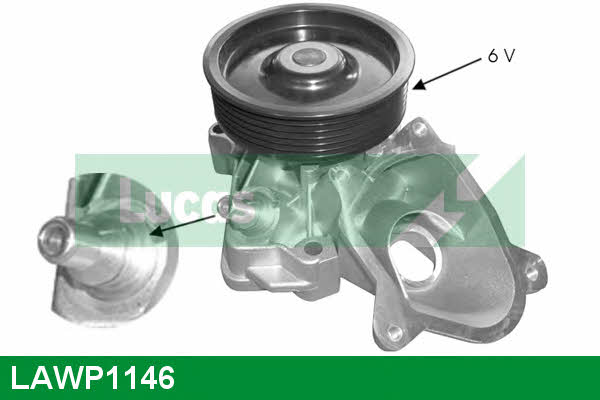 Lucas engine drive LAWP1146 Помпа водяна LAWP1146: Приваблива ціна - Купити у Польщі на 2407.PL!