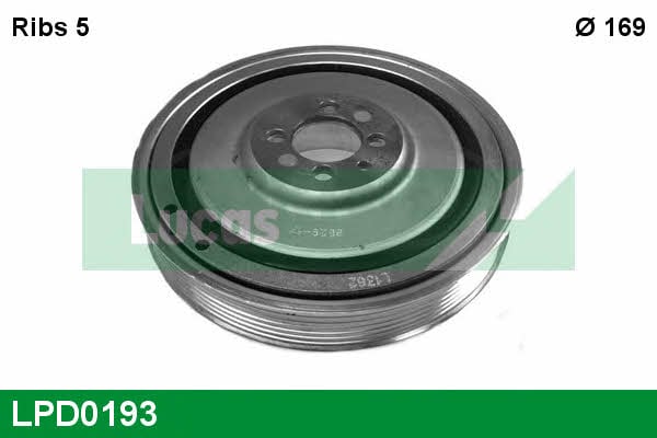 Lucas engine drive LPD0193 Pulley crankshaft LPD0193: Buy near me in Poland at 2407.PL - Good price!