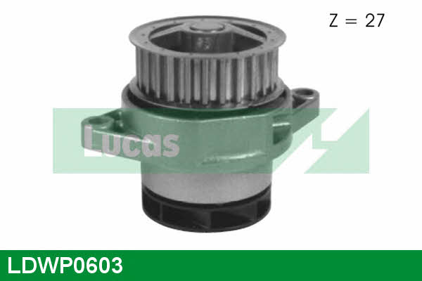 Lucas engine drive LDWP0603 Water pump LDWP0603: Buy near me in Poland at 2407.PL - Good price!