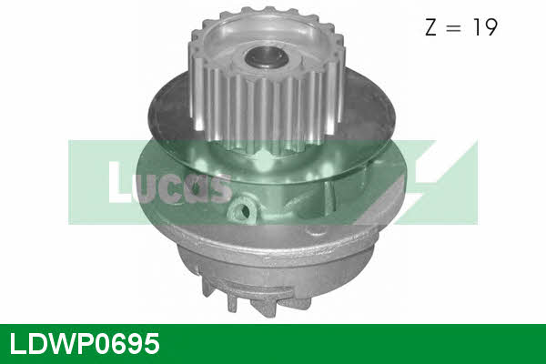 Lucas engine drive LDWP0695 Water pump LDWP0695: Buy near me in Poland at 2407.PL - Good price!