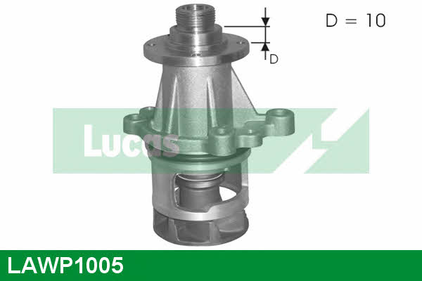 Lucas engine drive LAWP1005 Water pump LAWP1005: Buy near me at 2407.PL in Poland at an Affordable price!