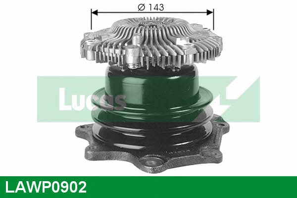 Lucas engine drive LAWP0902 Water pump LAWP0902: Buy near me in Poland at 2407.PL - Good price!
