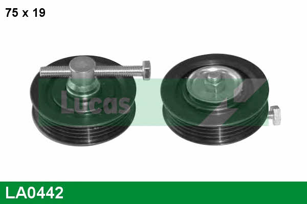 Lucas engine drive LA0442 Ролик натяжний ременя поліклинового (приводного) LA0442: Приваблива ціна - Купити у Польщі на 2407.PL!