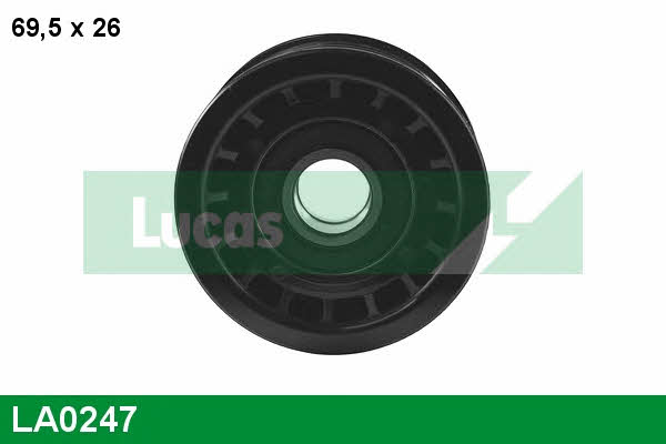 Lucas engine drive LA0247 Ролик натяжной ремня поликлинового (приводного) LA0247: Отличная цена - Купить в Польше на 2407.PL!