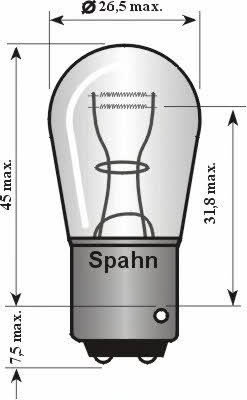 Spahn gluhlampen 2015 Glow bulb P21/4W 12V 21/4W 2015: Buy near me at 2407.PL in Poland at an Affordable price!