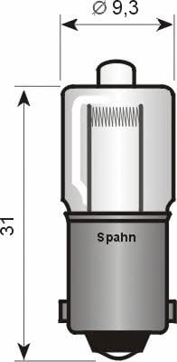 Spahn gluhlampen 2523 Glow bulb H5W 12V 5W 2523: Buy near me in Poland at 2407.PL - Good price!