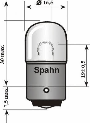 Spahn gluhlampen 4525HD Glow bulb R5W 24V 5W 4525HD: Buy near me in Poland at 2407.PL - Good price!