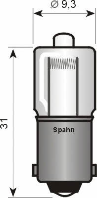 Spahn gluhlampen 783103 Halogen lamp 783103: Buy near me in Poland at 2407.PL - Good price!