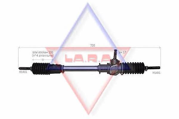 LA.R.A. 190503 Steering Gear 190503: Buy near me in Poland at 2407.PL - Good price!
