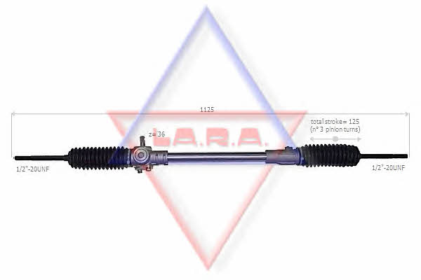 LA.R.A. 900535 Steering Gear 900535: Buy near me in Poland at 2407.PL - Good price!