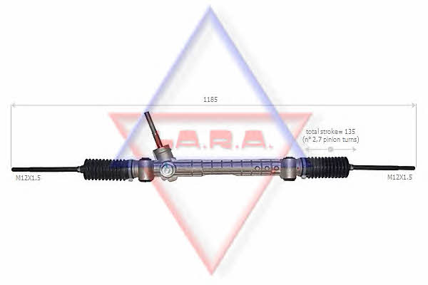 LA.R.A. 290012 Steering Gear 290012: Buy near me in Poland at 2407.PL - Good price!