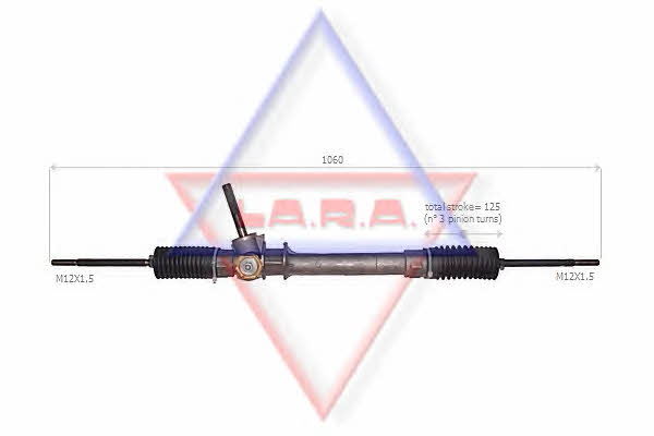 LA.R.A. 290013 Steering Gear 290013: Buy near me in Poland at 2407.PL - Good price!