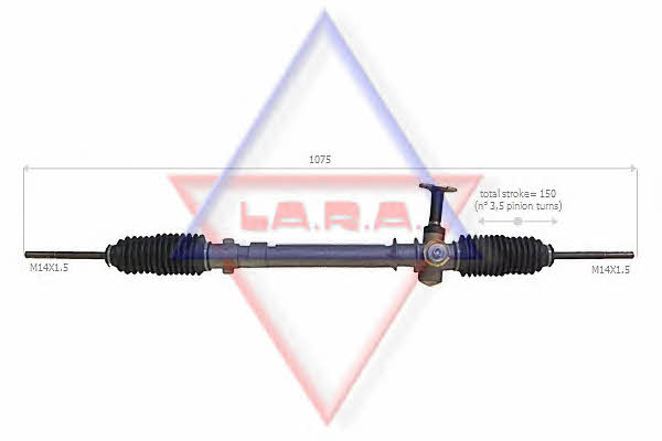 LA.R.A. 290001 Steering Gear 290001: Buy near me in Poland at 2407.PL - Good price!