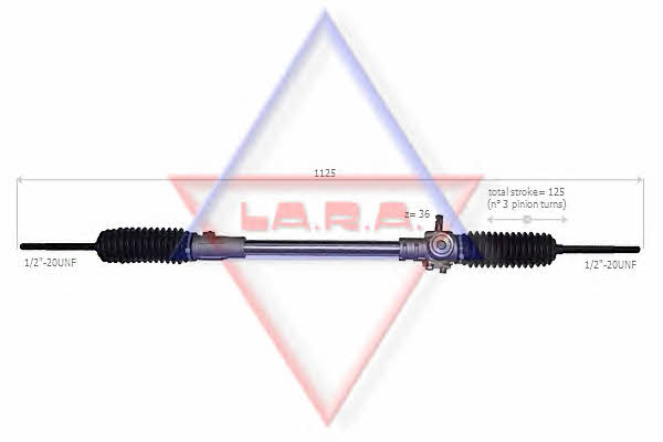 LA.R.A. 900035 Steering Gear 900035: Buy near me in Poland at 2407.PL - Good price!