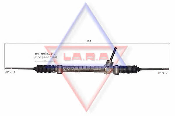LA.R.A. 290506 Steering Gear 290506: Buy near me in Poland at 2407.PL - Good price!