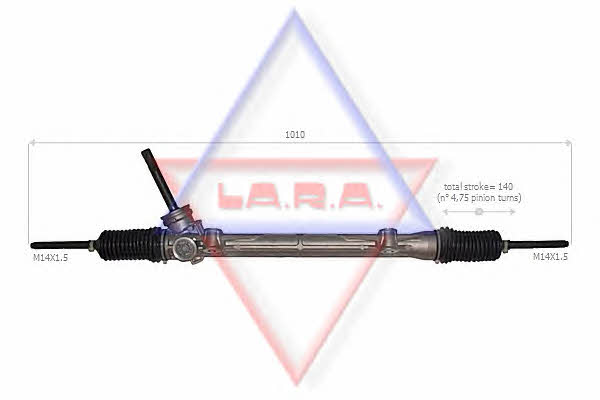LA.R.A. 310034 Steering Gear 310034: Buy near me in Poland at 2407.PL - Good price!