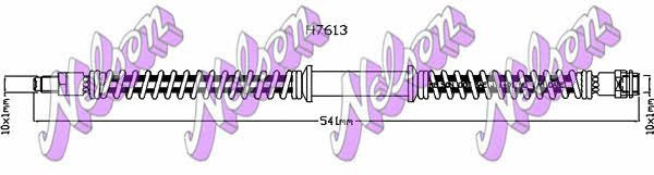 Brovex-Nelson H7613 Гальмівний шланг H7613: Приваблива ціна - Купити у Польщі на 2407.PL!