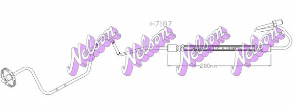 Brovex-Nelson H7187 Przewód hamulcowy elastyczny H7187: Dobra cena w Polsce na 2407.PL - Kup Teraz!