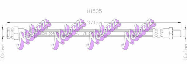 Brovex-Nelson H1535 Brake Hose H1535: Buy near me at 2407.PL in Poland at an Affordable price!