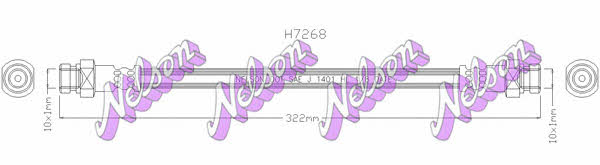 Brovex-Nelson H7268 Bremsschlauch H7268: Kaufen Sie zu einem guten Preis in Polen bei 2407.PL!