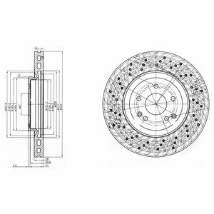 Dr!ve+ DP1010.11.0495 Front brake disc ventilated DP1010110495: Buy near me in Poland at 2407.PL - Good price!