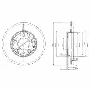 Dr!ve+ DP1010.11.0394 Front brake disc ventilated DP1010110394: Buy near me in Poland at 2407.PL - Good price!