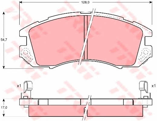 Dr!ve+ DP1010.10.0415 Scheibenbremsbeläge, Set DP1010100415: Kaufen Sie zu einem guten Preis in Polen bei 2407.PL!