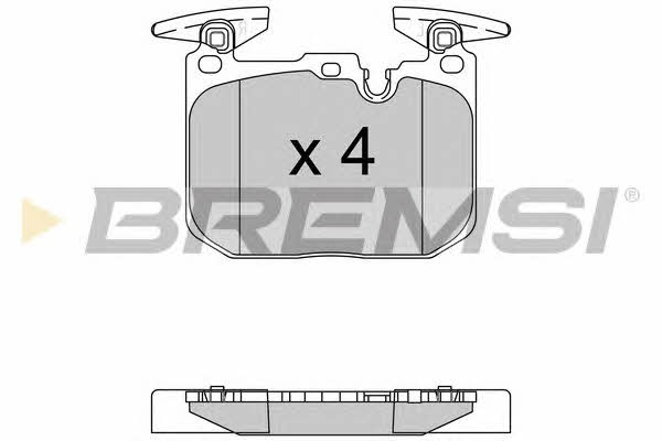 Bremsi BP3522 Scheibenbremsbeläge, Set BP3522: Kaufen Sie zu einem guten Preis in Polen bei 2407.PL!