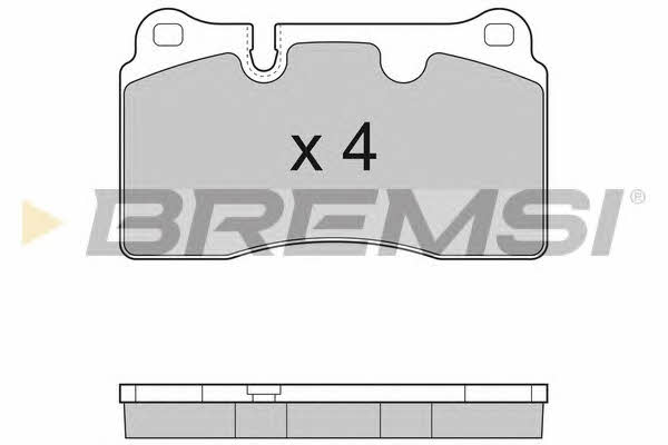 Bremsi BP3289 Тормозные колодки дисковые, комплект BP3289: Отличная цена - Купить в Польше на 2407.PL!